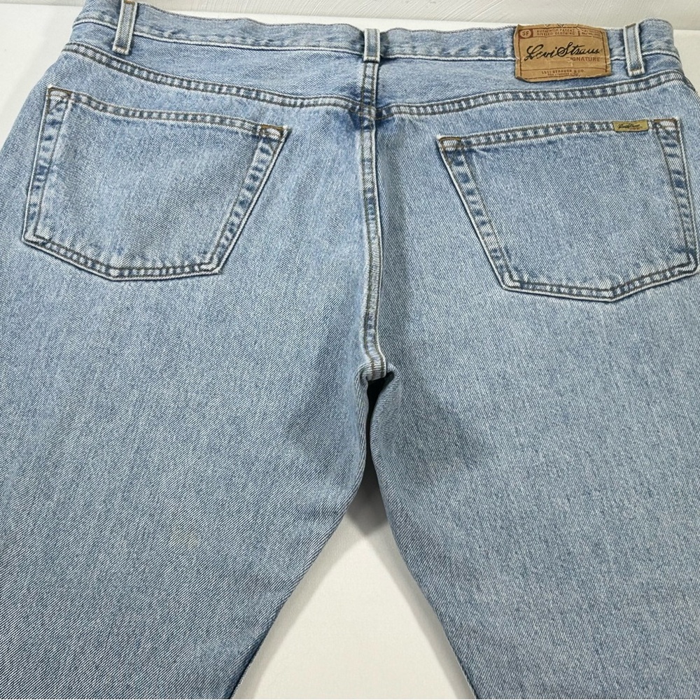Levi's Signature Regular Fit Jeans Size 40 X 30 - Picture 5 of 11